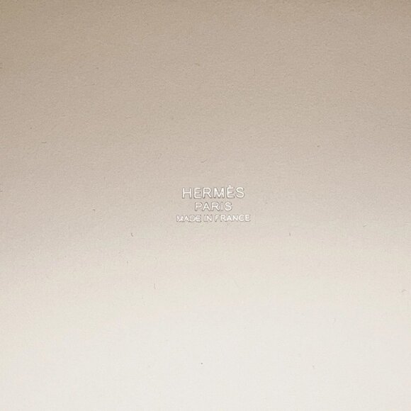 HERMES Picotin Lock Cargo Size PM Swift Leather/Toile Goelan Nata - Picture 5 of 7